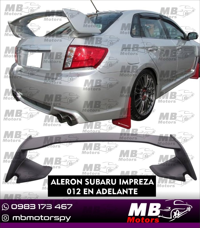 ALERÓN SUBARU IMPREZA 2012 EN ADELANTE