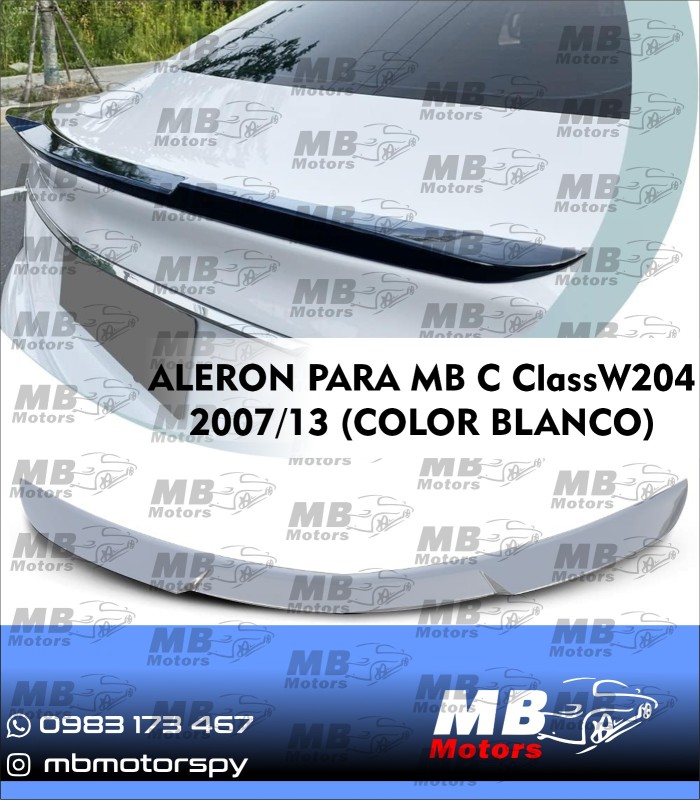 ALERÓN PARA MERCEDES BENZ C CLASS W204 2007/13